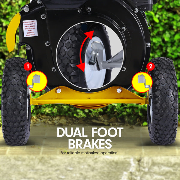 Ducar Petrol Wood Chipper Shredder Mulcher Upright Grinder For Garden Use Chippers Shredders Mulchers