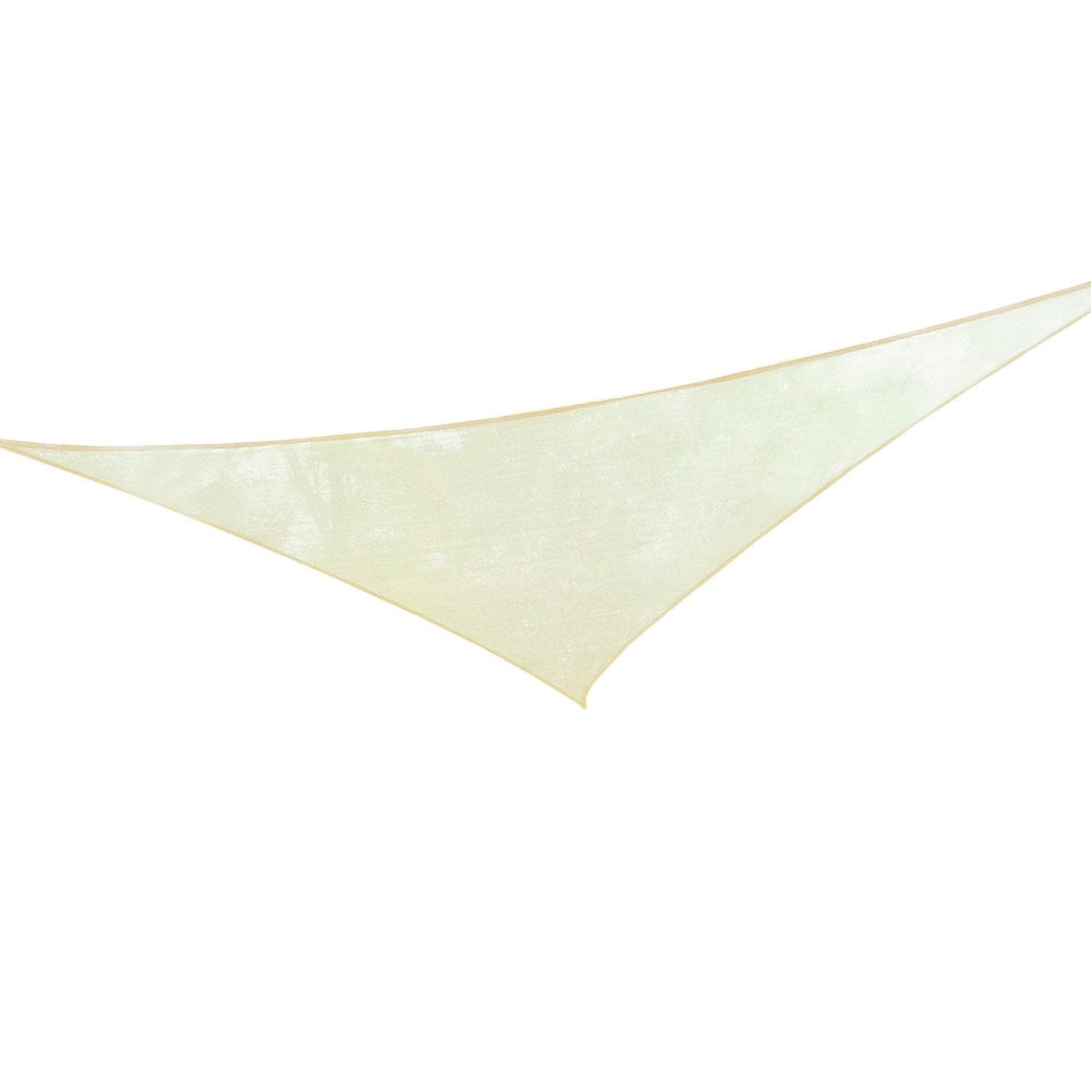 Wallaroo Waterproof 160Gsm Outdoor Sun Shade Sail Canopy 3.6M Triangle Shade Sails
