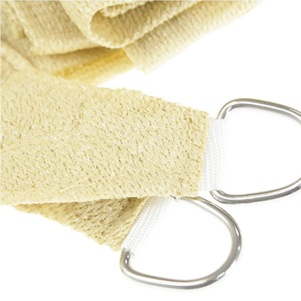 Wallaroo Waterproof 160Gsm Outdoor Sun Shade Sail Canopy 3.6M Triangle Shade Sails