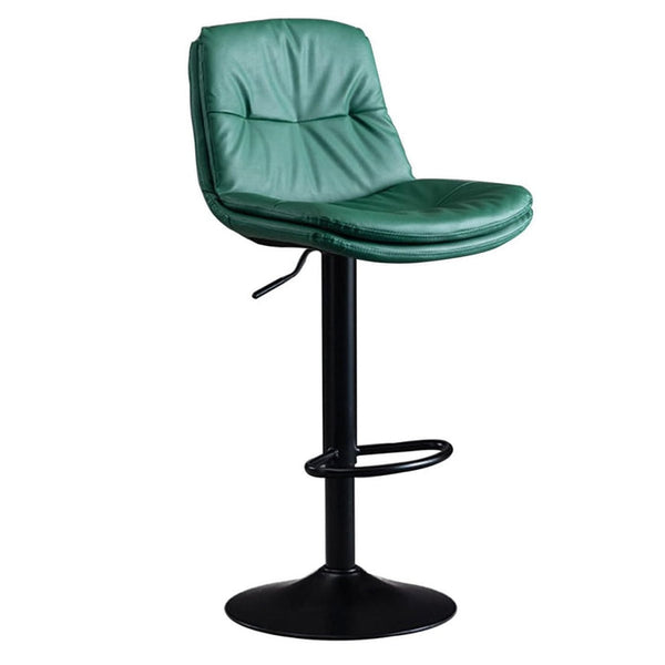 Serenita Bar Stools Kitchen Leather Barstools Swivel Gas Lift Counter Chairs Bs8406 Green Benches Bar Stools