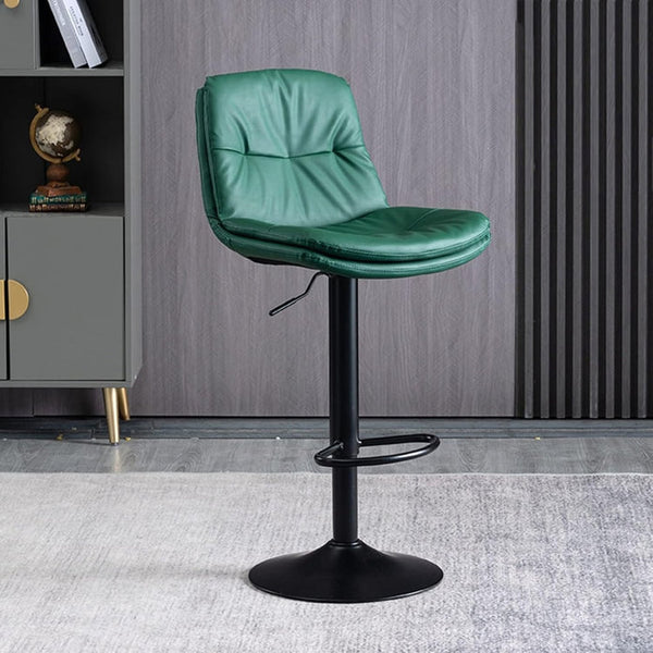 Serenita Bar Stools Kitchen Leather Barstools Swivel Gas Lift Counter Chairs Bs8406 Green Benches Bar Stools