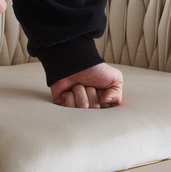 Height Blue Velvet Swivel Bar Stool With Golden Round Base Benches Bar Stools