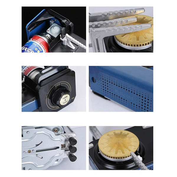 Maxsun Hi Stove Ms 100 Outdoor Camping Gas Folding Burner Foldable Windshield Camping Stoves