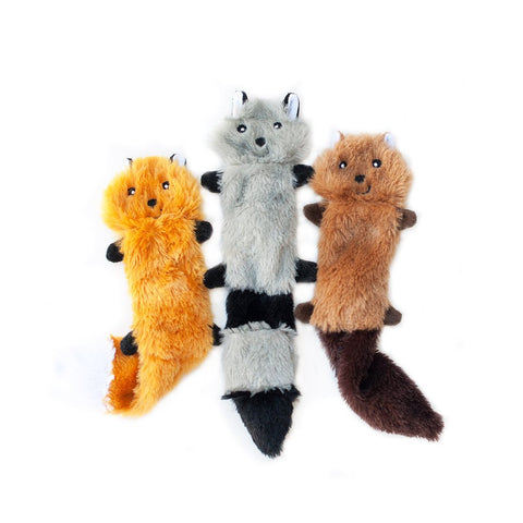 Zippy Paws Skinny Peltz 3Pk Sm Dog Toys