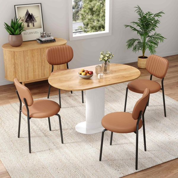 Tan Temptation Chair Duo Furniture Set Chairs