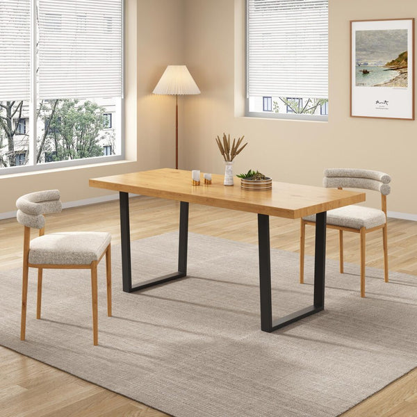 Venice Rectangular Dining Table 170Cm Natural Dining Tables