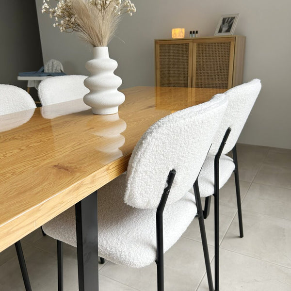 Venice Rectangular Dining Table 170Cm Natural Dining Tables
