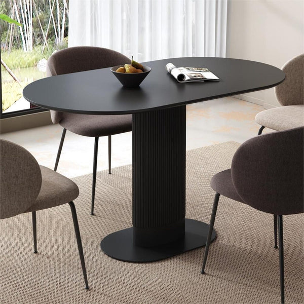 Dreamo Clara Eclipse Oval Dining Table Dining Tables