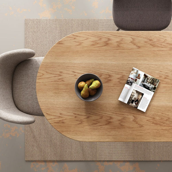 Dreamo Clara Gather Round Oval Dining Table Dining Tables