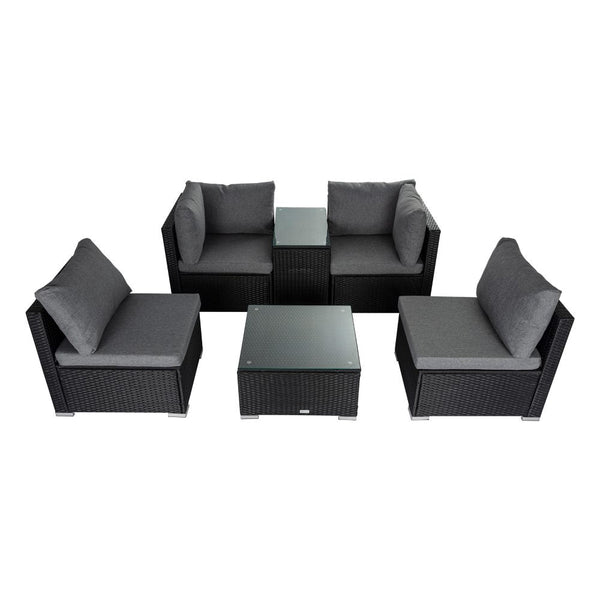 Modular Outdoor Wicker Lounge Set Patio Furniture Sets