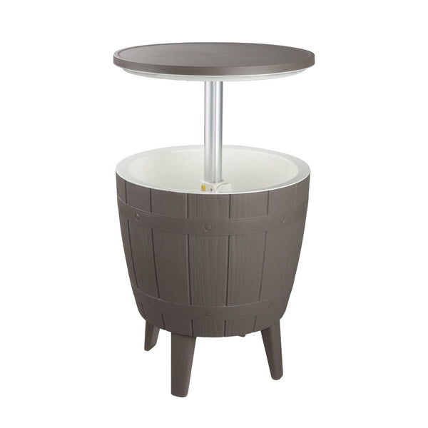 Taupe Cooler Table Bar Tables