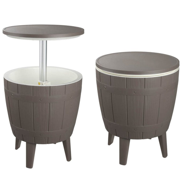 Taupe Cooler Table Bar Tables