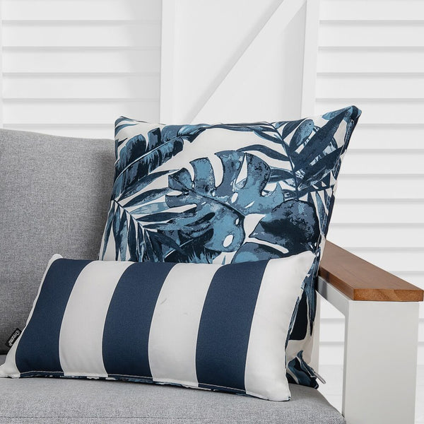 Dreamo Bicolour Outdoor Lumbar Cushion Pillows Cushions & Decorative Pillows