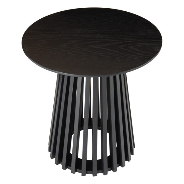 Palmer Charcoal Chic Side Table Side Tables