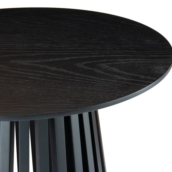 Palmer Charcoal Chic Side Table Side Tables