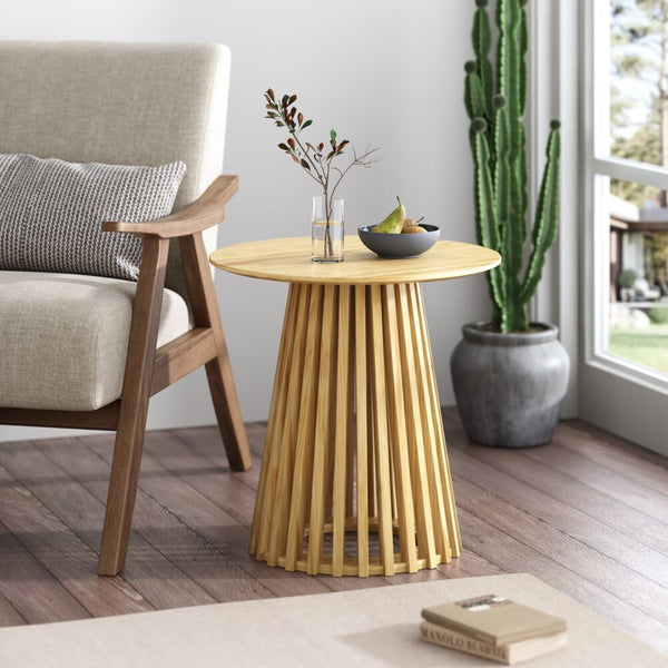 Palmer Timber Tally Natural Side Table Side Tables