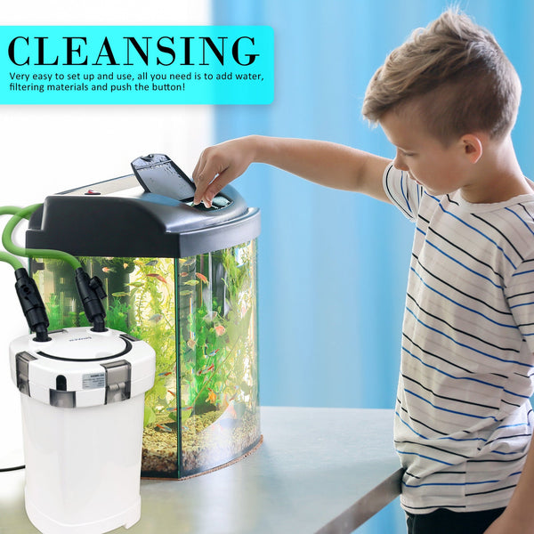 Aquarium External Canister Filter For Fish Tanks Pet Supplies Filters