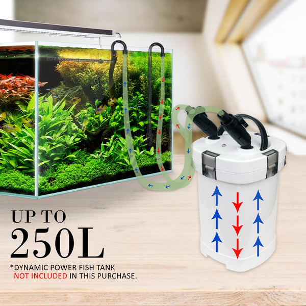 Aquarium External Canister Filter For Fish Tanks Pet Supplies Filters