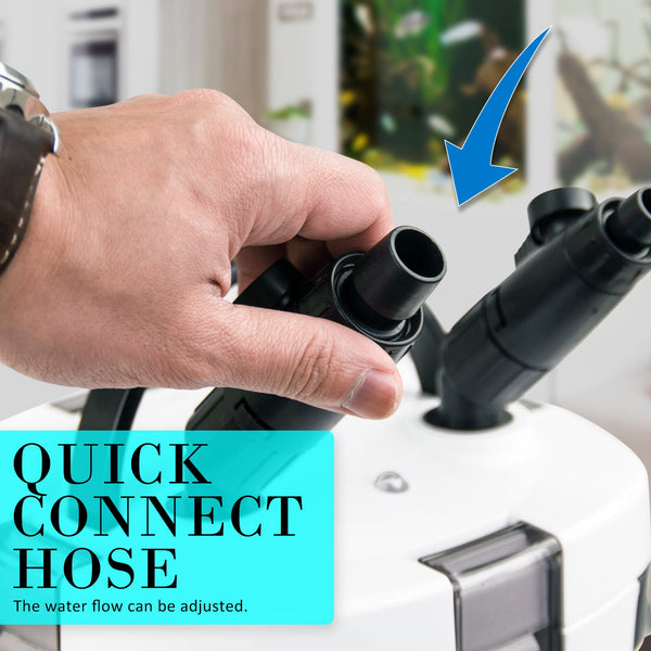 Aquarium External Canister Filter For Fish Tanks Pet Supplies Filters