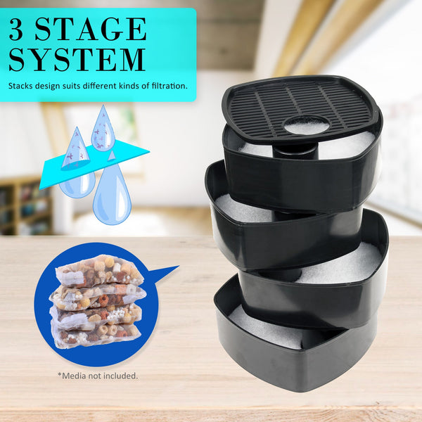 Aquarium External Canister Filter For Fish Tanks Pet Supplies Filters