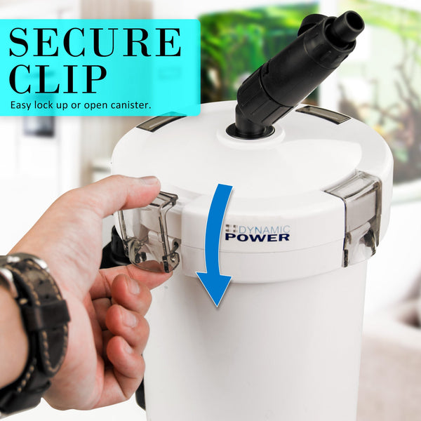 Aquarium External Canister Filter 400L/H Filters