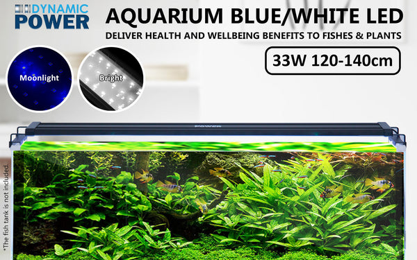 Aquarium Blue White Led Light For Fish Tank 120 To 140Cm Pet Supplies Lights
