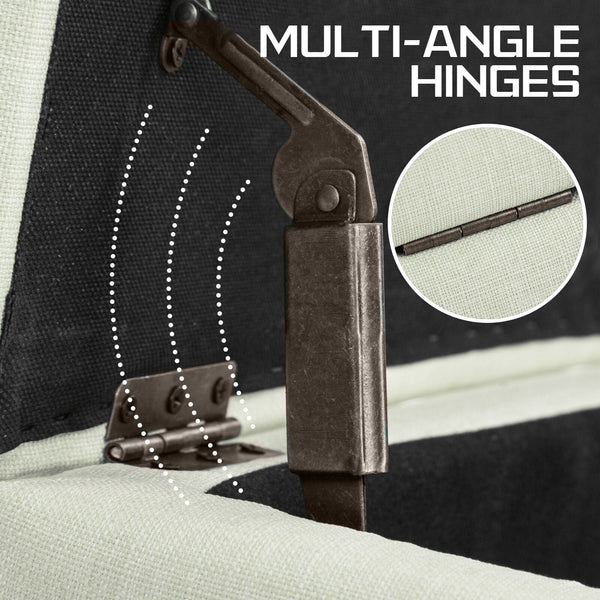 Fabric Storage Ottoman Stool Light Green Furniture For Home And Garden Ottomans Footstools & Poufs