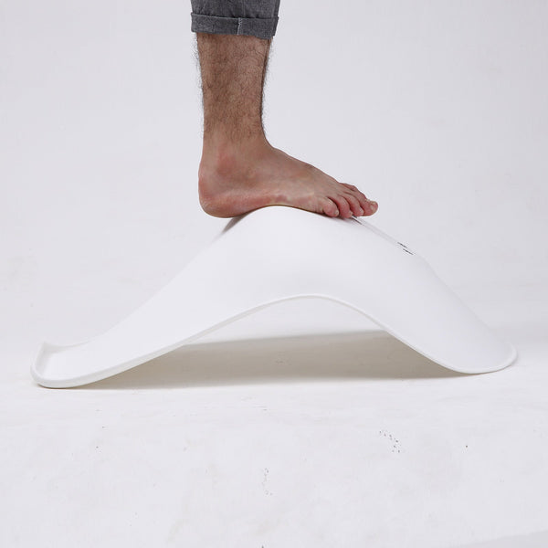 4X Retro Dining Cafe Chair Padded Seat White Dining Chairs