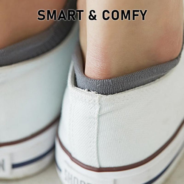 Rexy 6X Cushion No Show Ankle Medium Non Slip Breathable White Socks