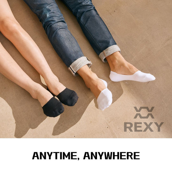 Rexy 10X Small Daily No Show Sock Multi Colour 5X Ankle Non Slip Breath Socks