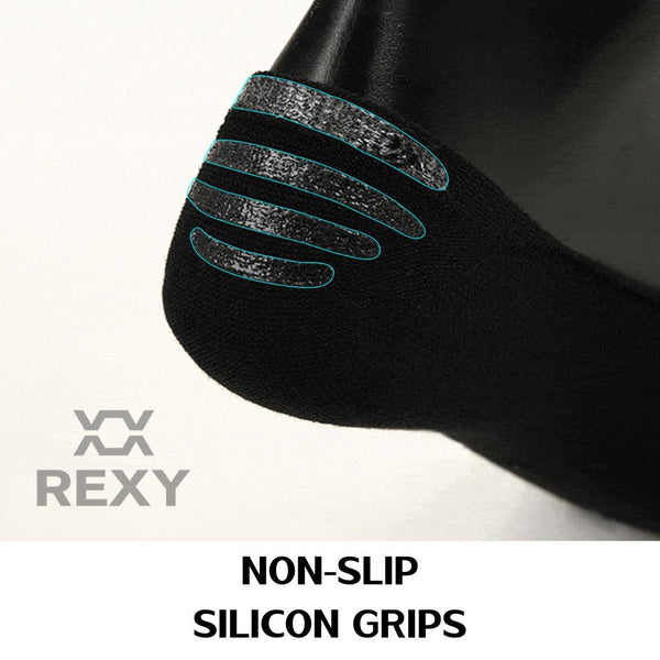 Rexy 15X Small Daily No Show Sock Multi Colour Ankle Non Slip Breath Socks