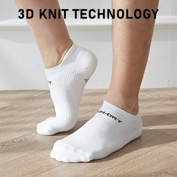 8X Rexy Seamless Sport Sneakers Large Non Slip Heel Tab White Socks