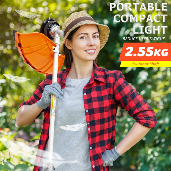 Garden Whipper Snipper Brush Cutter 26Cc With 1 Blade String Trimmers