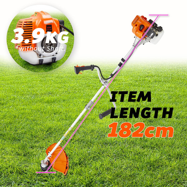 Garden Whipper Snipper Brush Cutter 43Cc + 1 Blade String Trimmers