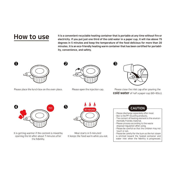 Lunchboxes Sirak Food 20 Pack Dalat Heating Lunch Box Container 26Cm A + Bag