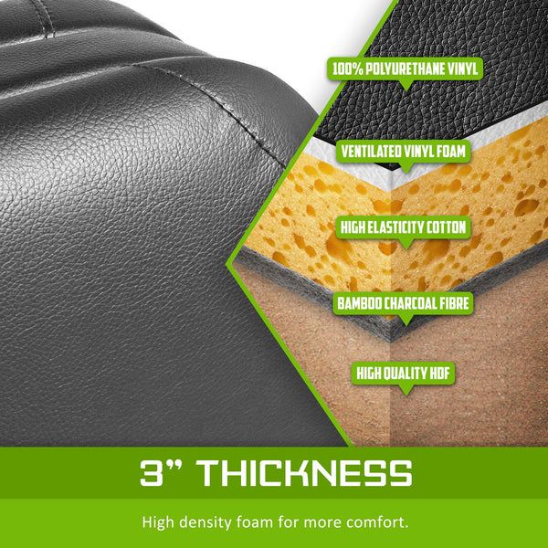 Massage Table Bed 3 Fold 70Cm Black Massage Tables & Chairs