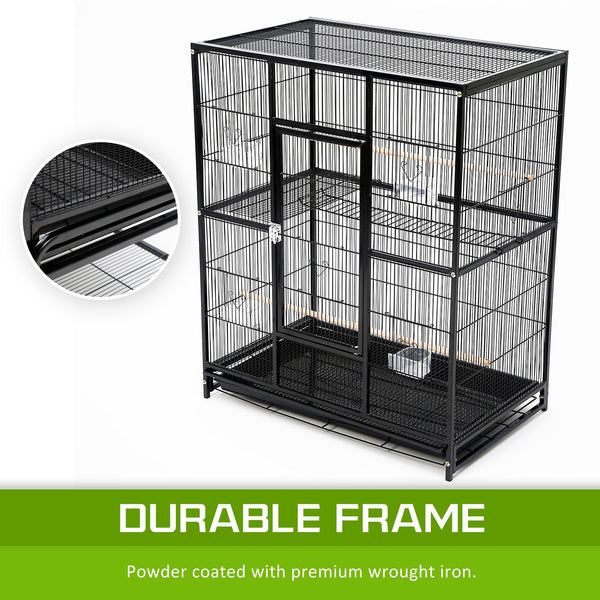 Bird Cage Parrot Aviary Melody 137Cm Bird Cages
