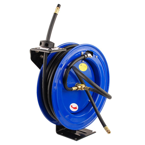 Air Hose Retractable Rewind Reel Automotive Industrial 15M Air Compressors