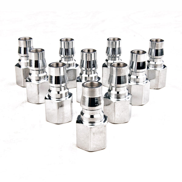 10X 1/4" Nitto Type Male Air Coupling Coupler Fitting Connector 2.5Cm Other Air Tools