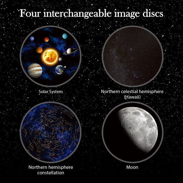 Kenisy Solar System Star Light Projector Stem Toy Space Planet Moon Galaxy Night Lights