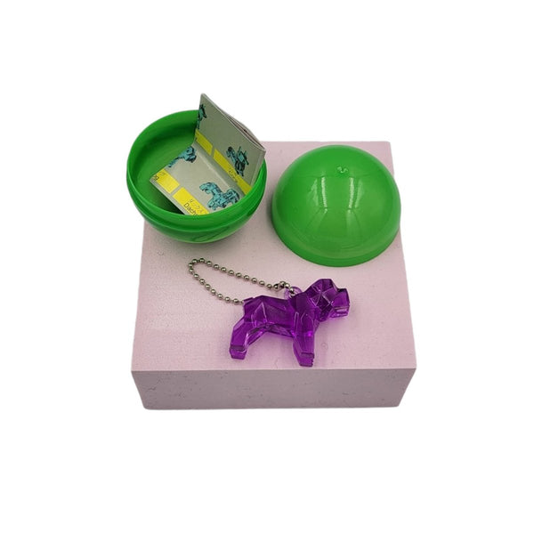 Kenisy 40X Geometric Translucent Dog Toy Capsules 50Mm Collectible Gacha In Display Box Other Games