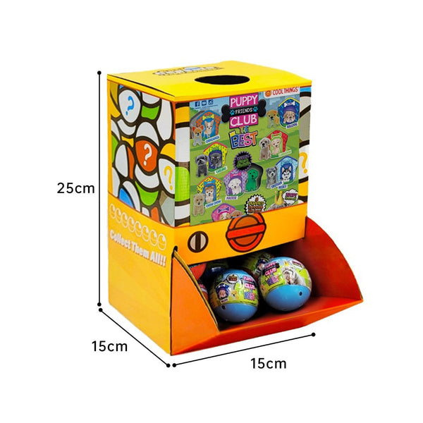 Kenisy 40X Puppy Club The Best Home Toy Capsules 50Mm Collectible Gacha In Display Box Other Games