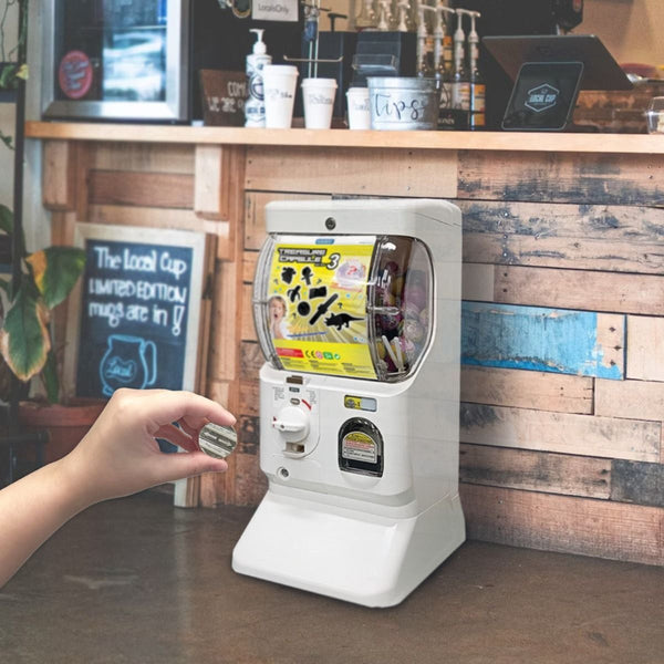Kenisy Gachapon Capsule Toy Vending Machine Collectible Dispenser White Other Games