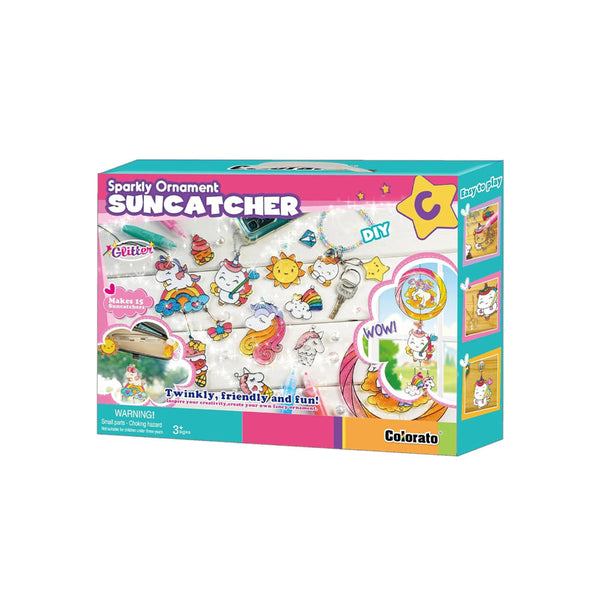 Kenisy Sparkly Ornament Suncatcher Diy For Kids Art Craft Colouring Paintingset Paint Sets