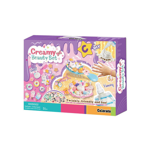Colorato Creamy Beauty Set Super Clay And Charms Diy Craft Kit For Kids Kids Craft Kits