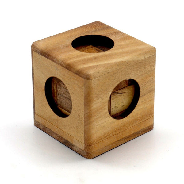 3 Individual Brainteaser Wooden A Gift Box Puzzles