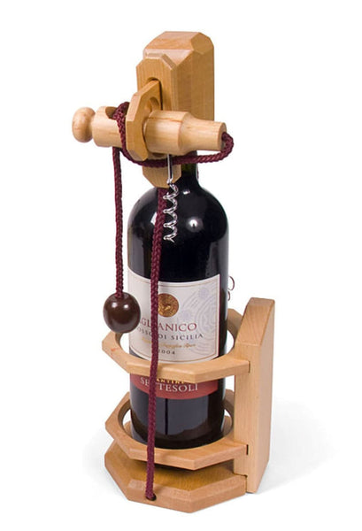 Wine Stopper Lock Puzzle Party Cant Drink It Until You Crack The Fun Bottle Stoppers
