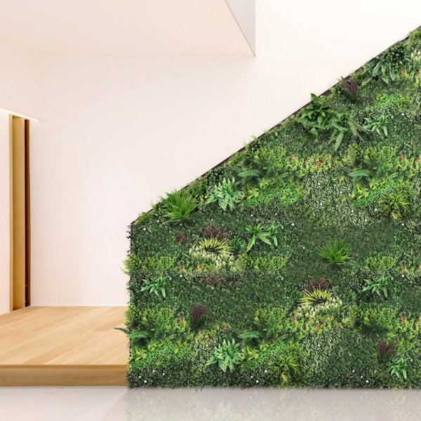 1 Sqm Artificial Plant Wall Decor Grass Panels Vertical Garden Tile Fence 1M X Artificial Plant Panels