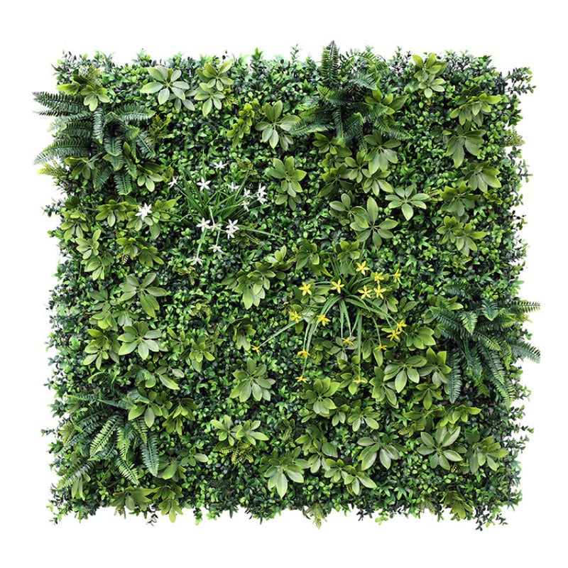1 Sqm Artificial Plant Wall Grass Panels Vertical Garden Foliage Tile Fence 1X1m Artificial Plant Panels