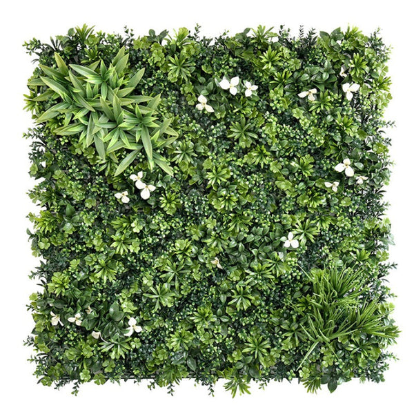 1 Sqm Artificial Plant Wall Grass Panels Vertical Garden Tile Fence 1X1m Green Artificial Plant Panels